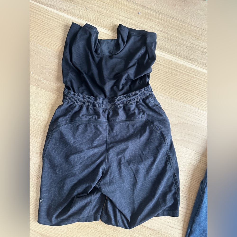 Lululemon Black Pacebreaker 9” inseam liner Athletic Shorts